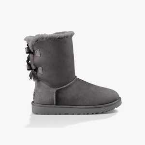 Ugg Bailey Bow II Women Classic Boots Grey (3942HNXRY)